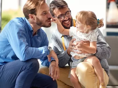 couple with child